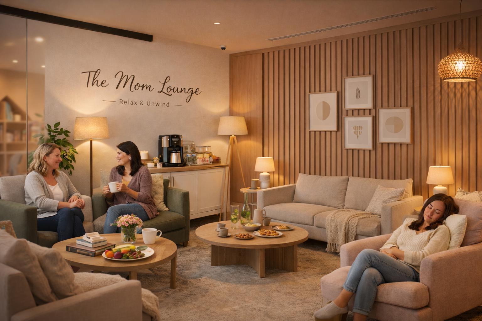 Why the Mom Lounge Is Where Self-Care Truly Slows Down