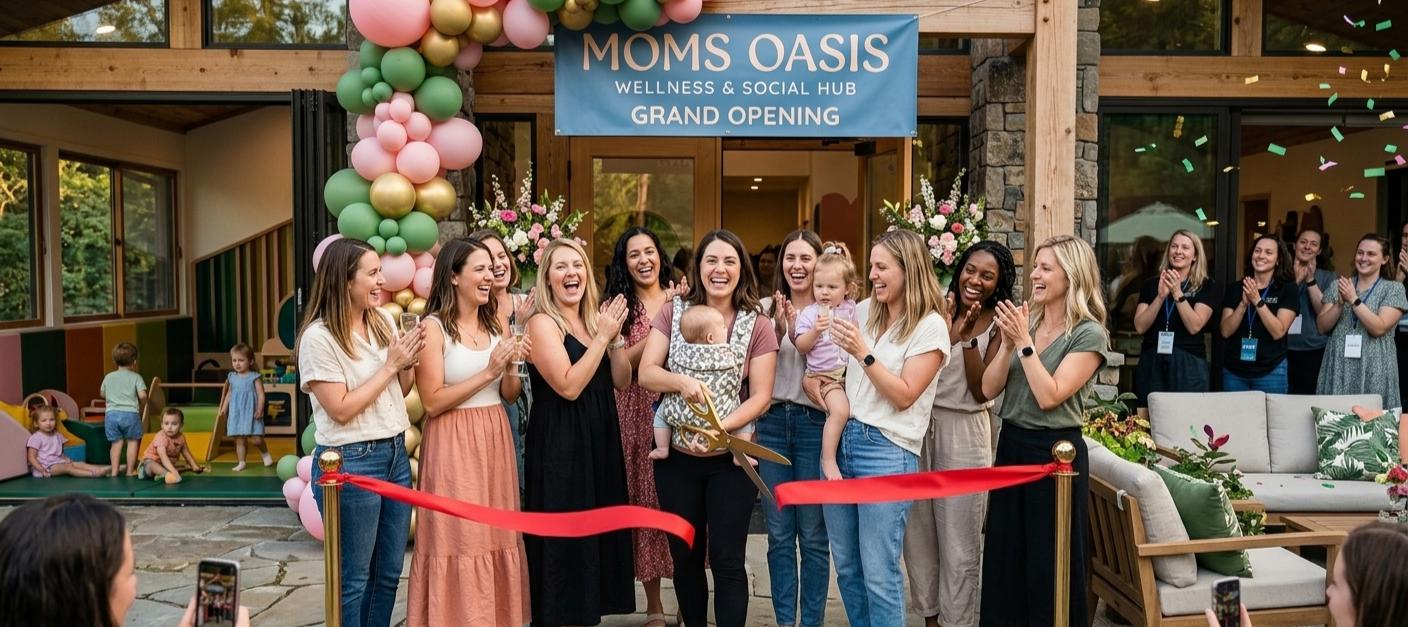 Mom’s Oasis Grand Opening in American Fork: A Family Event for Utah County Moms